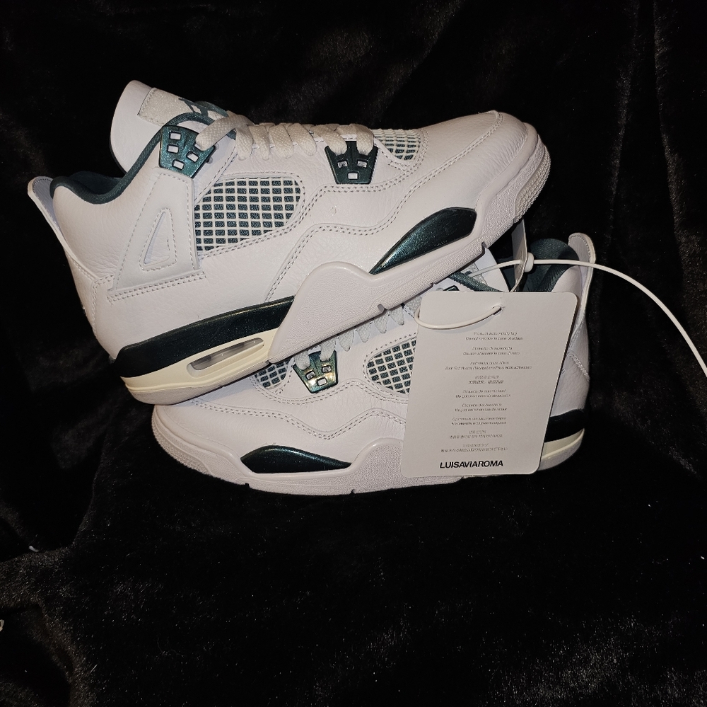 Jordan 4 retro oxidized green
